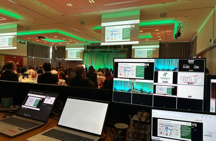 Aptar – Konferenz im HolidayINN