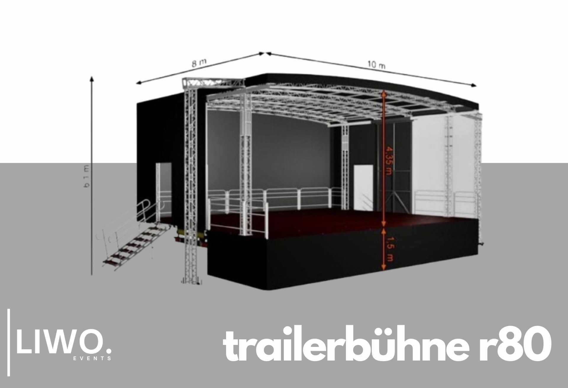 Trailerbühne R80